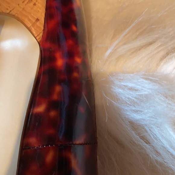 Nine West Animal print high heels opened toe / cork high heels - Picture 7 of 7